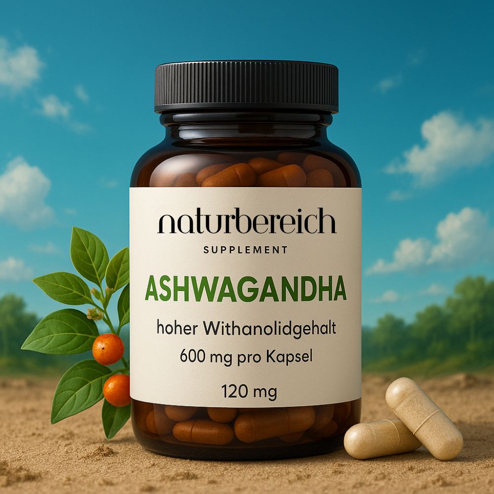 Ashwagandha - Bio Qualität - Für ruhige Nächte - 100% natürlich