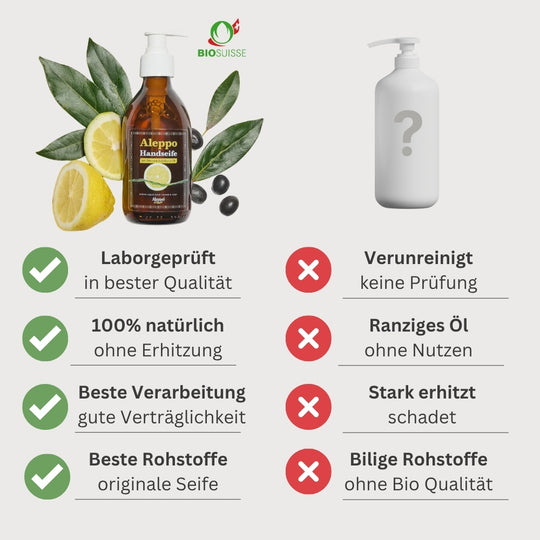 100ml Aleppo Handseife - 12% Lorbeeröl