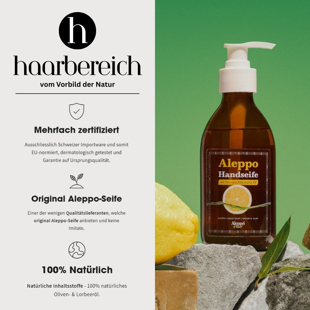 100ml Aleppo Handseife - 12% Lorbeeröl