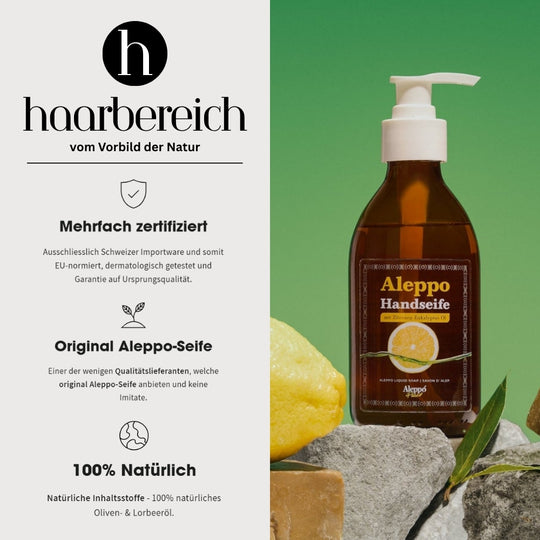 100ml Aleppo Handseife - 12% Lorbeeröl